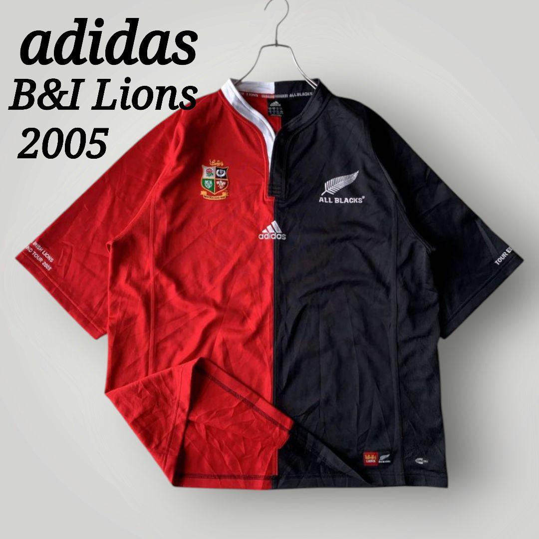 超希少 アディダス製 B&I Lions 05年 遠征 記念 オールブラックス