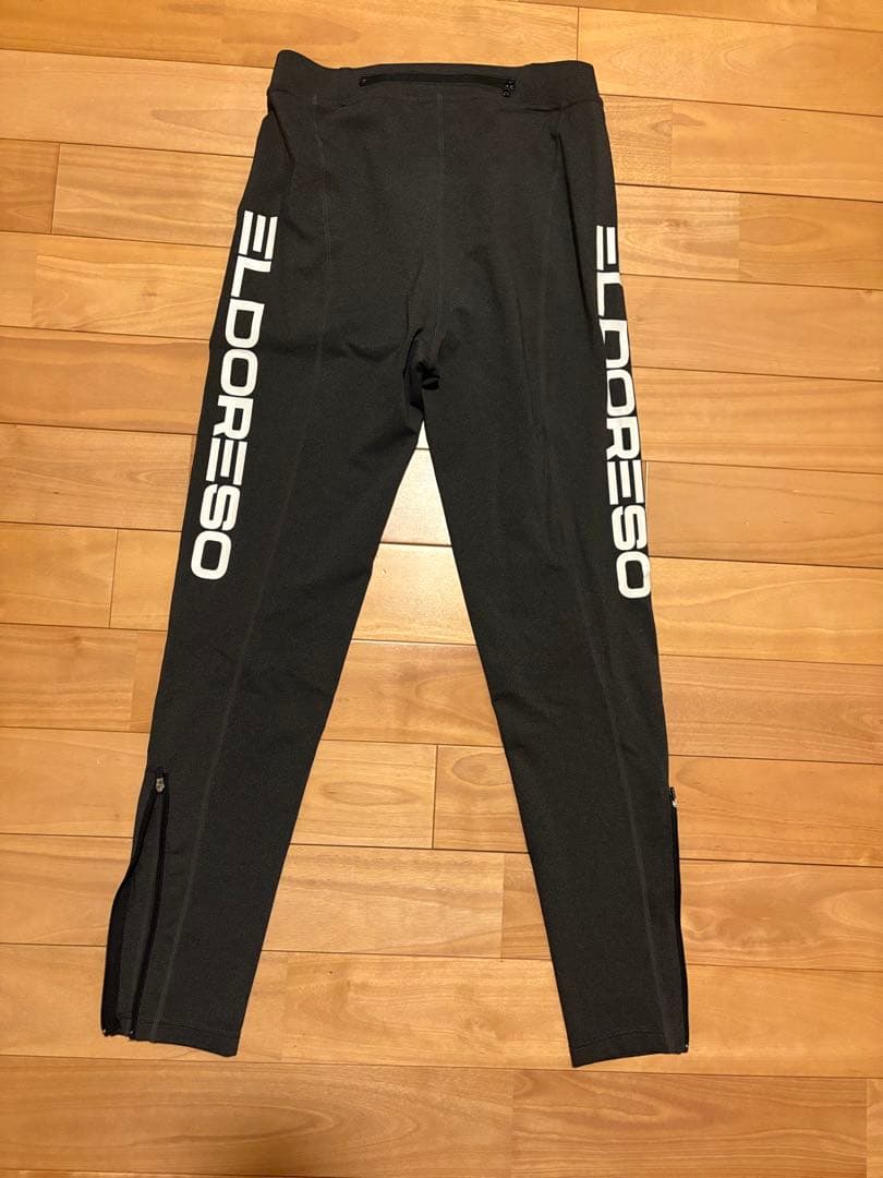 ELDORESO ブラック グレー ロング タイツ Mサイズ ２枚セット