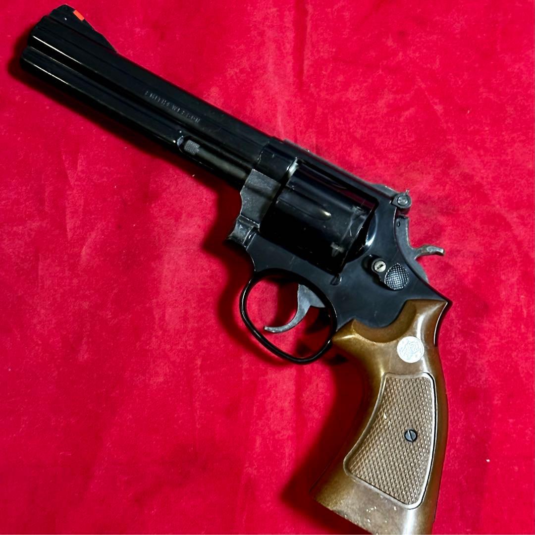整備済 MGC S&W M586 357 MAGNUM 6inch 箱 説明書付