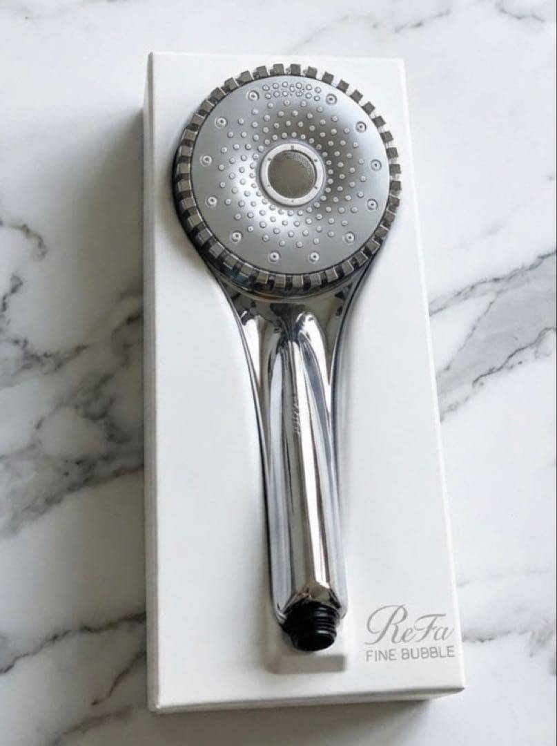 ReFa FINE BUBBLE DIA 120シャワーヘッドシルバー保証書付き