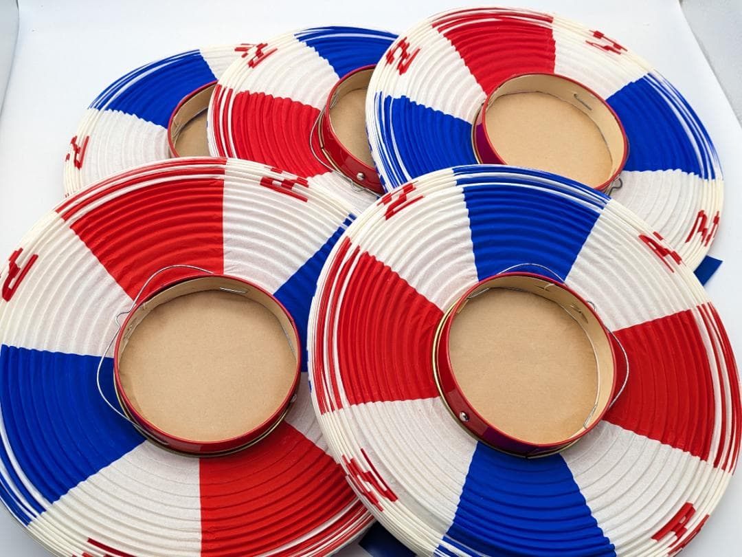 アサヒビール 提灯 ５個セット　店舗用　業務用　装飾　居酒屋　お花見　非売品