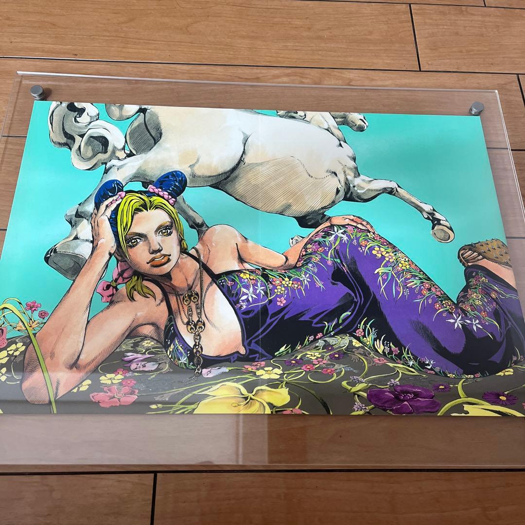 ジョジョの奇妙な冒険 徐倫 ポスター レア 希少 ジョジョ×GUCCI 第6部
