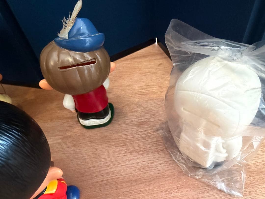 富士銀行 ノベルティ 貯金箱 まとめ 昭和レトロ ソフビ レア 大量11体