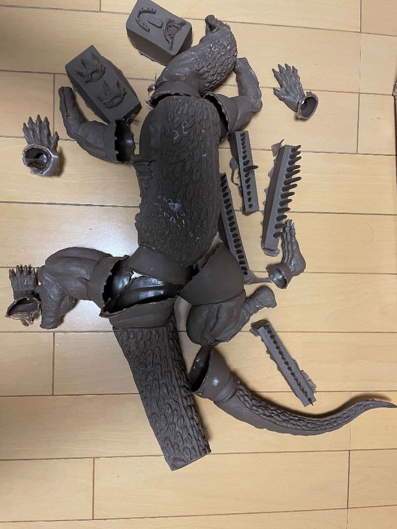 大怪獣 バラン ゴジラ 怪獣 ソフトビニールキット パラダイス