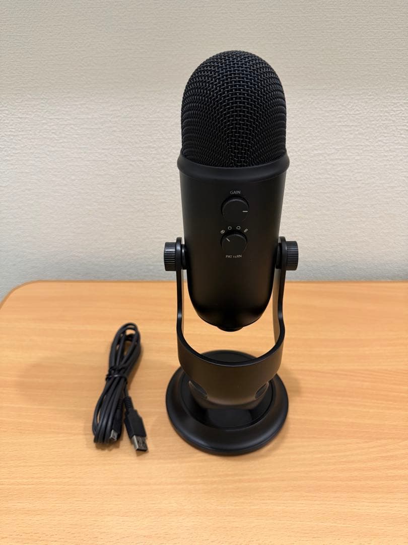 Blue Yeti USBコンデンサーマイク ブラック