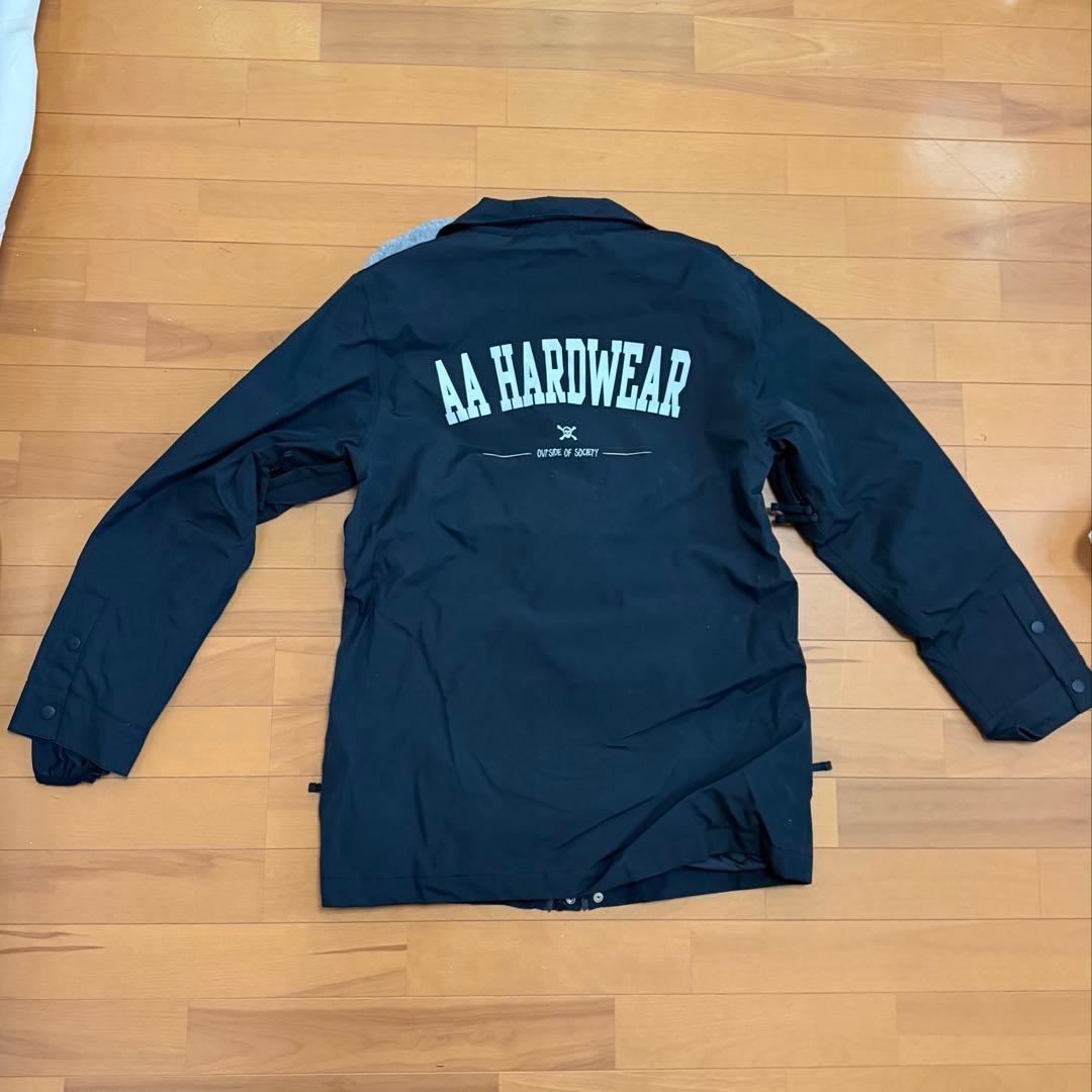 【更に値下げ中！美品】AAHARDWEAR スノボーウェア　コーチジャケット