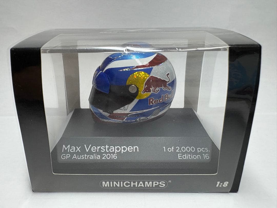 MINICHAMPS マックス・フェルスタッペン　1/8 ヘルメット