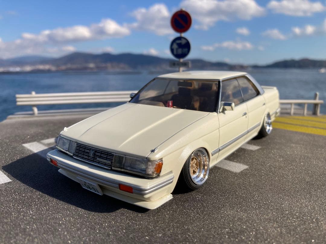 1/24 トヨタ マークII GX71 完成品 たまごパール