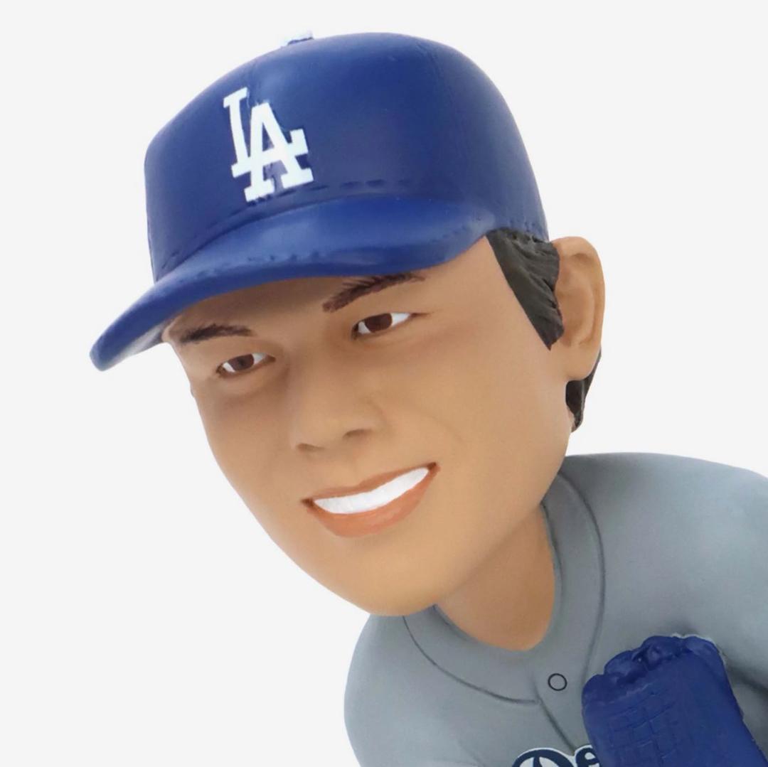 山本由伸 ボブルヘッド MLB 初勝利 ２１８個限定品　特別レア　２０ｃｍ