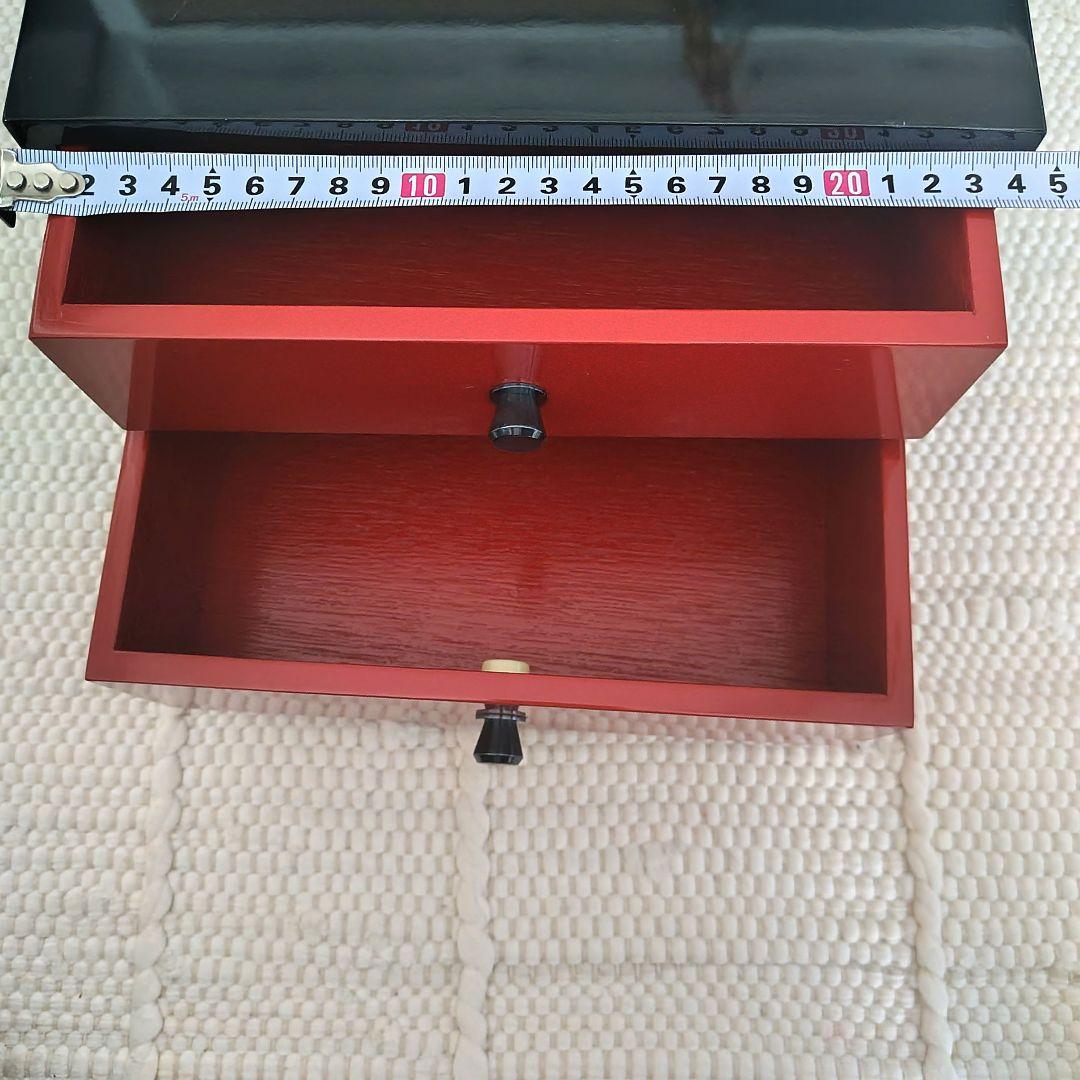 【超美品・ヴィンテージ・送料込】京漆　小引き出し　ミニチェスト