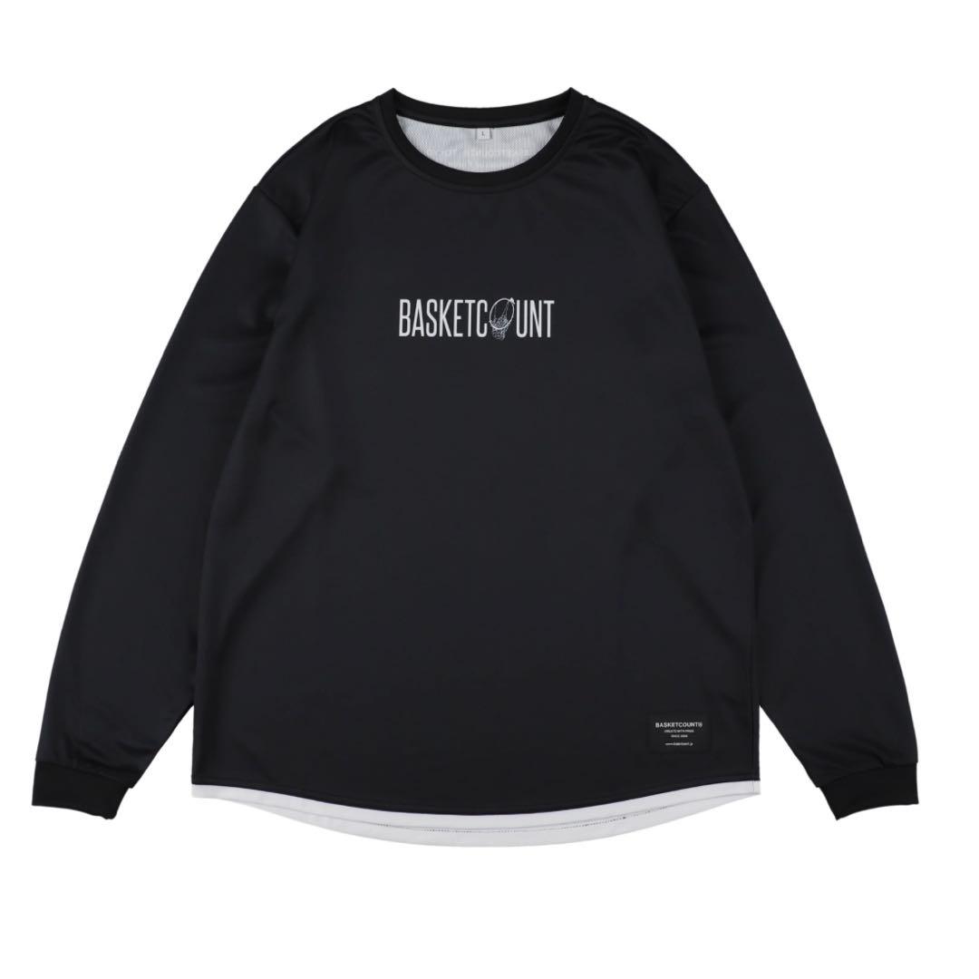 【BASKET COUNT】LOGOMANIA\" LONG T-SHIRT