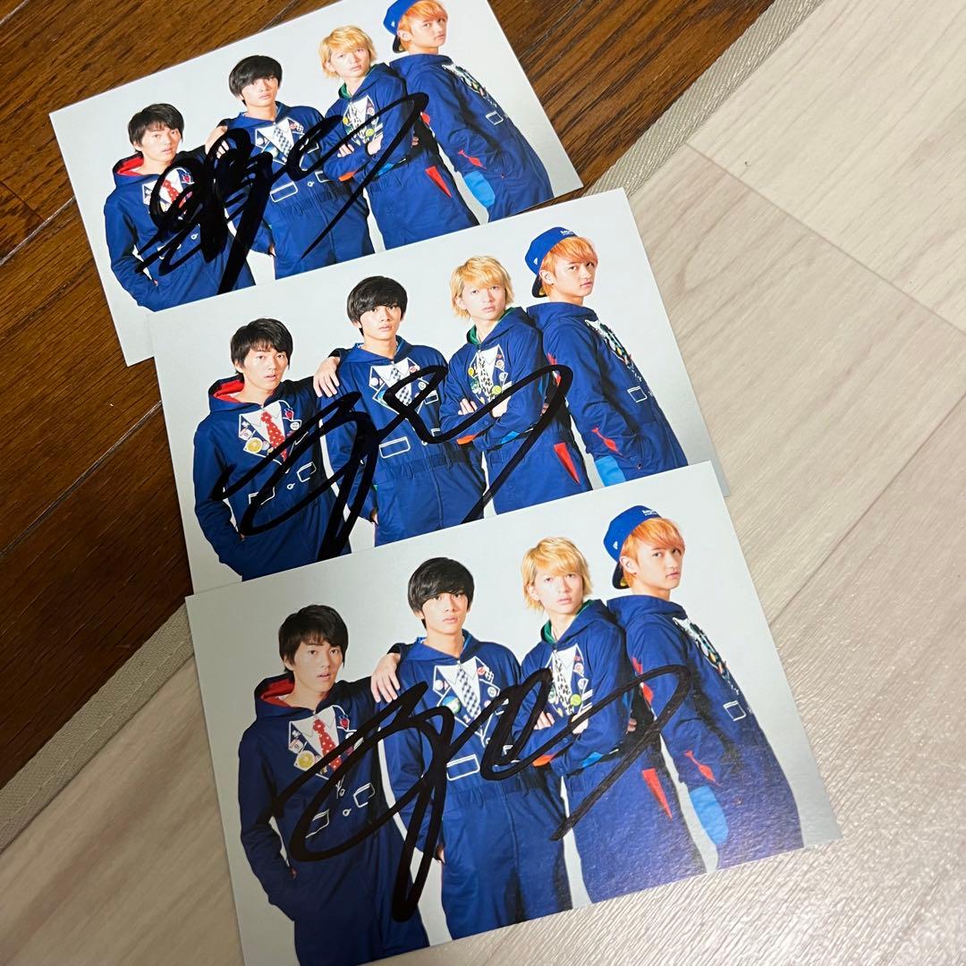 DISH// 北村匠海 サイン入りポストカード セット