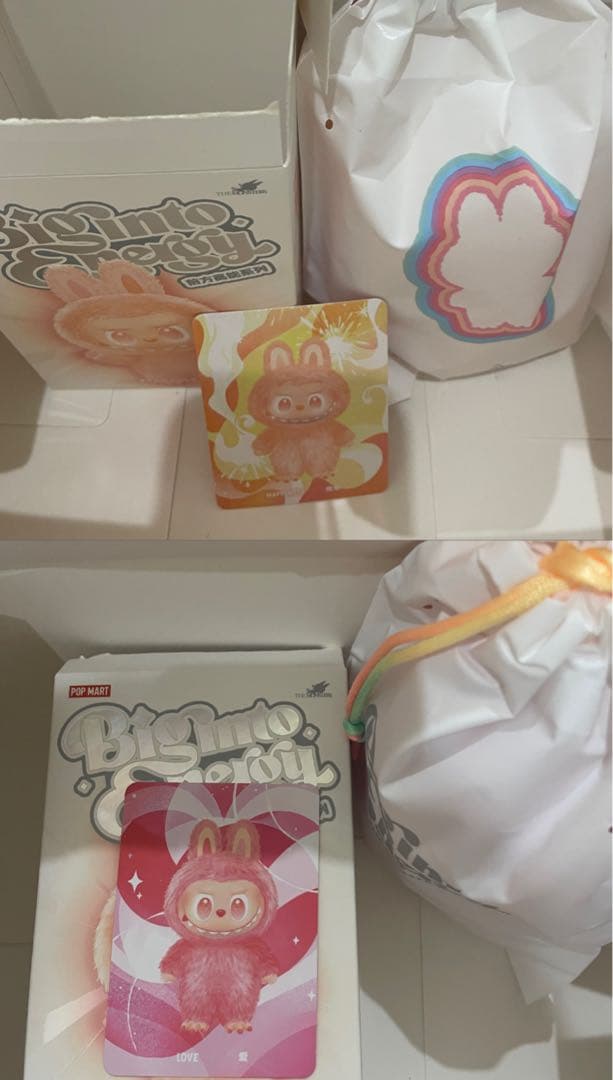 LABUBUラブブ Big into Energy HAPPINESS LOVE