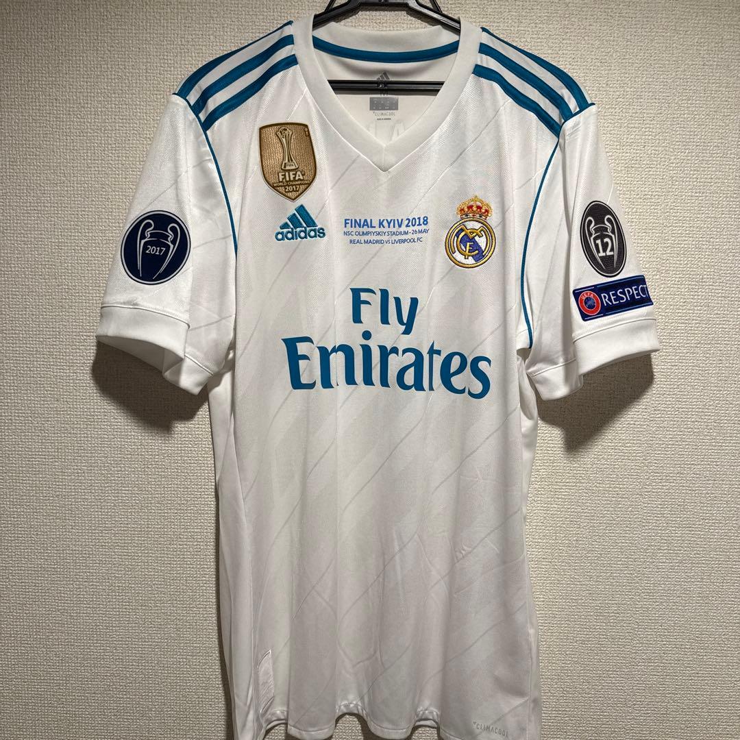 【新品】 17-18 レアル・マドリード  レプリカ ベイル CL決勝