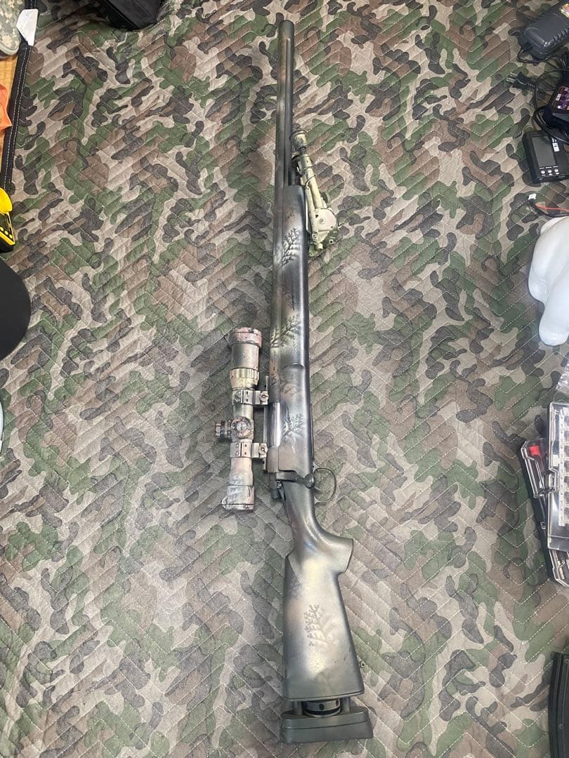 スノーウルフ m24 エアコッキング スナイパーライフル