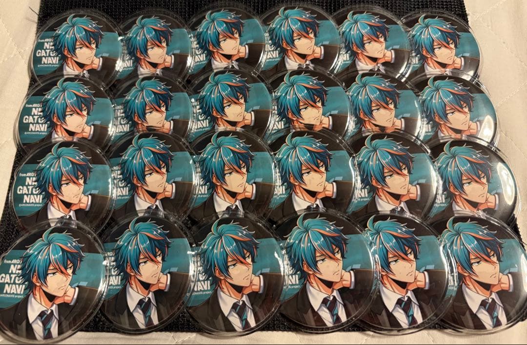 アルゴナビス 二条遥 NAVIGATORS’ NAVI会員限定 缶バッジ 24個