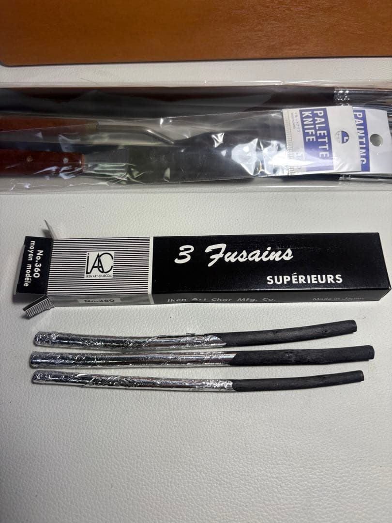 TOO木製ケース絵画セット　TOO，HOLBEIN，Uni 他セット