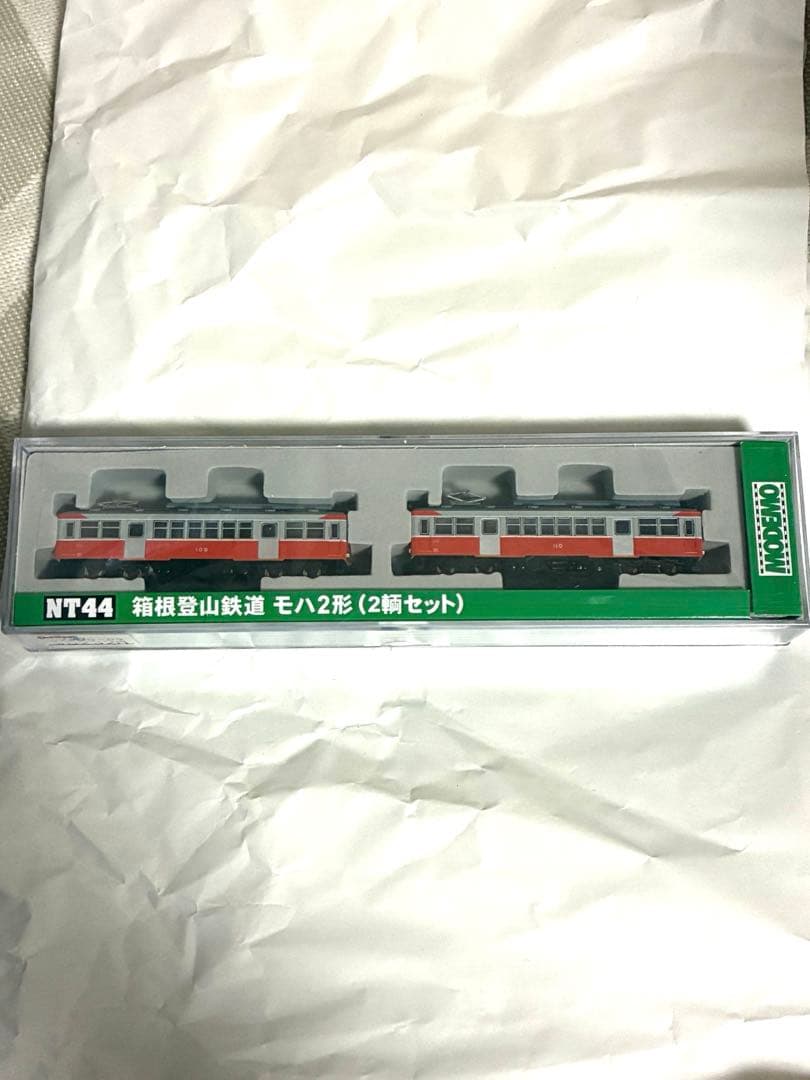 ワ*ダ様 モデモ　NT44 箱根登山鉄道 モハ2形 2輌セット　ライト点灯動力動