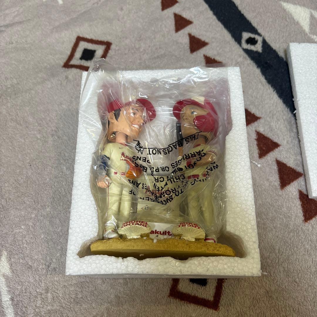 大谷翔平　トラウト　限定レアバブルヘッド　エンゼルス　ヤクルト