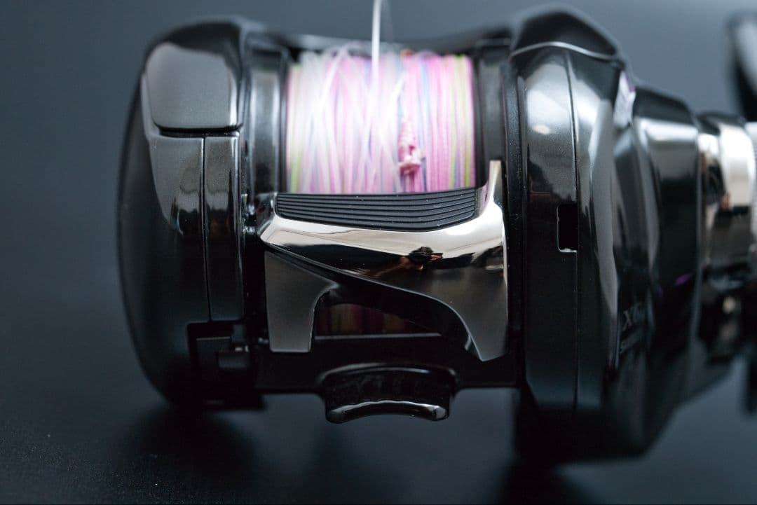 「美品シマノ 23アンタレスDCMD XG リブレ限定ハンドルノブPEライン付き