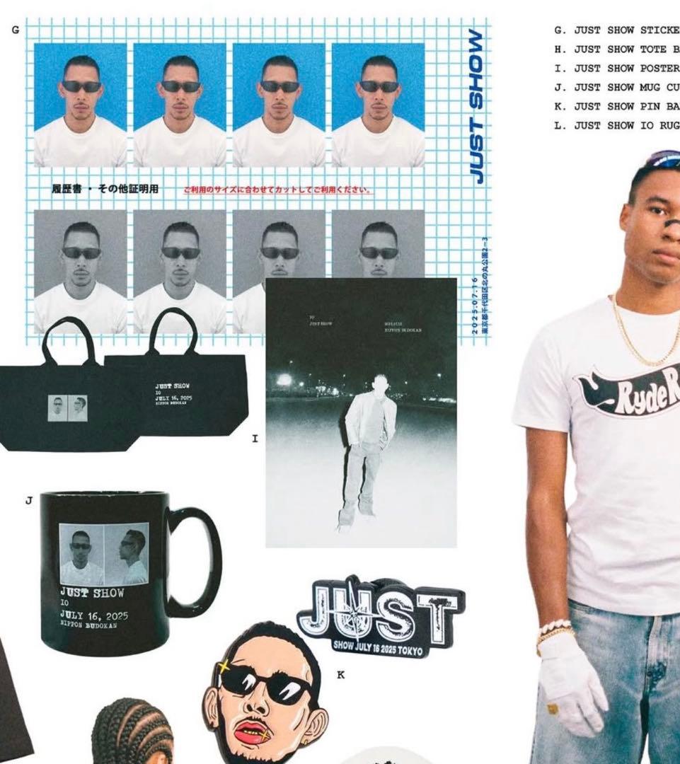 io 武道館　ステッカー　マグカップセット