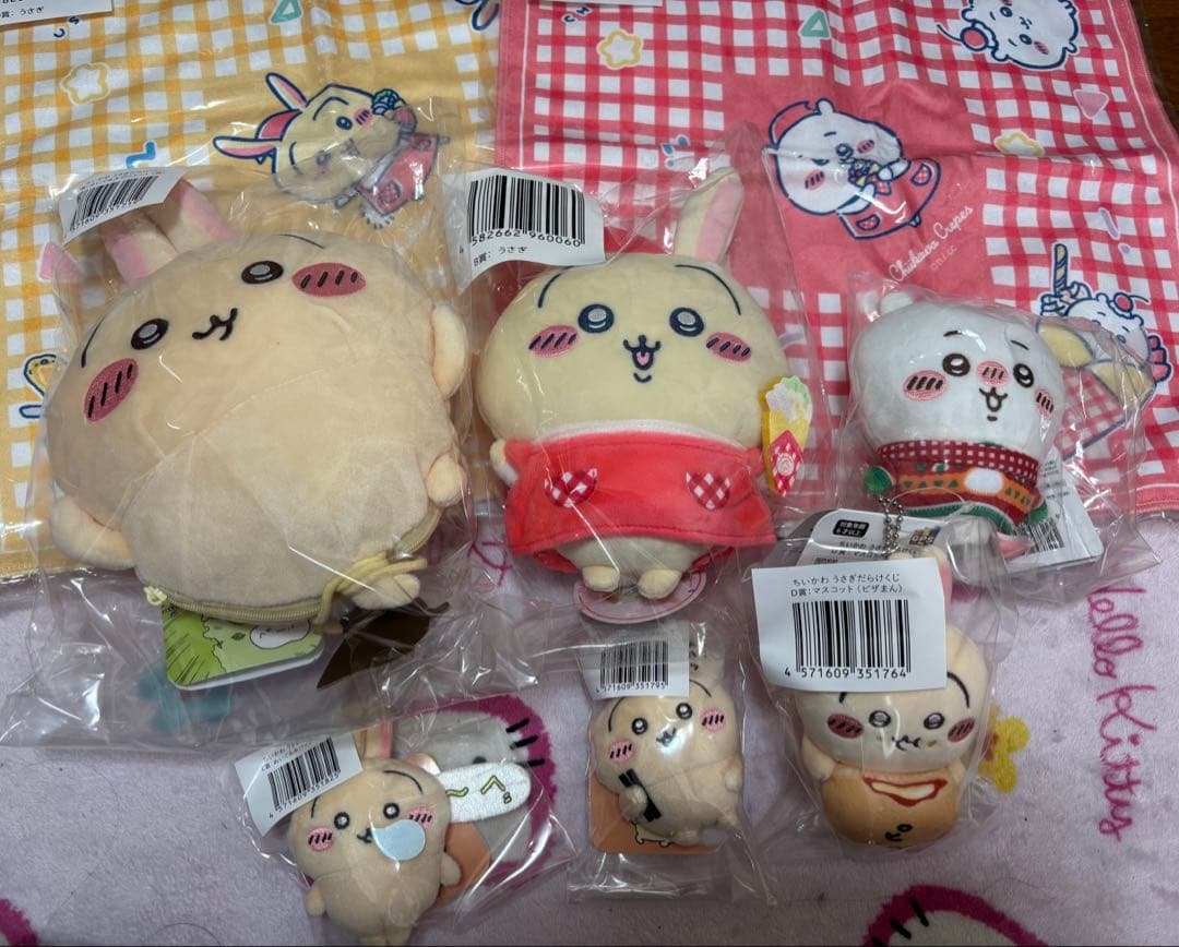 ちいかわくじ うさぎだらけ クレープ エニマイ まとめ売り