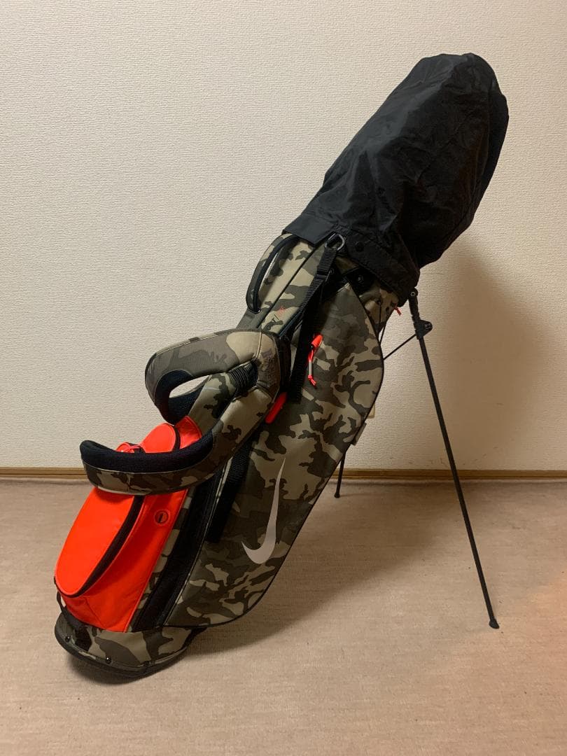 【美品】ナイキ ゴルフ キャディバッグ BG0403 迷彩