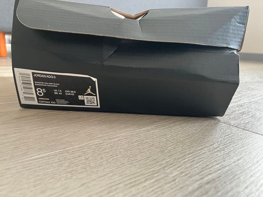 Air Jordan 3 ゴルフシューズ ホワイト/グレー