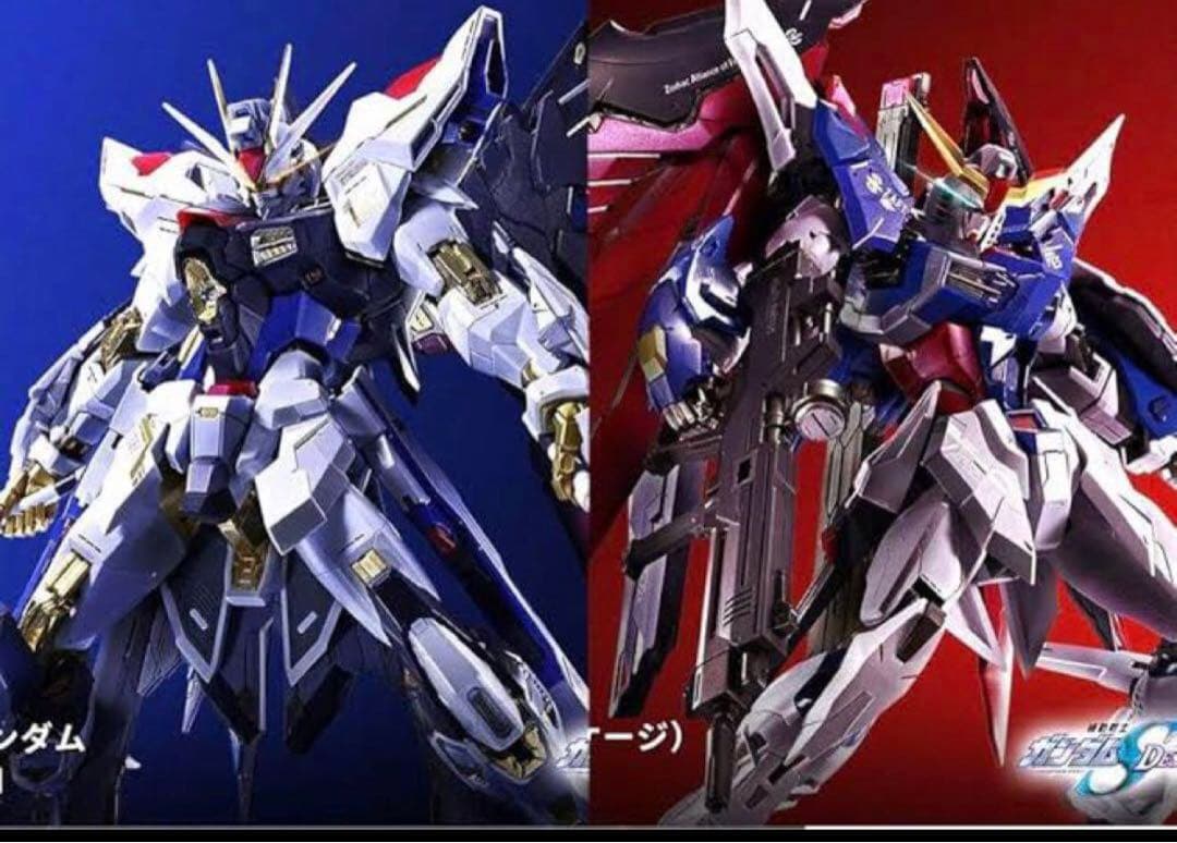L BUILD ストライクフリーダムガンダム デスティニーガンダム