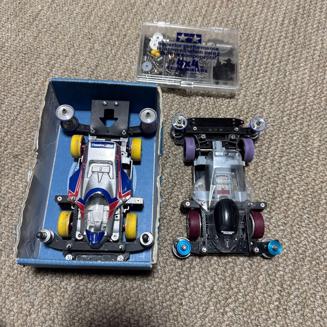 ミニ四駆引退セットモーター付き