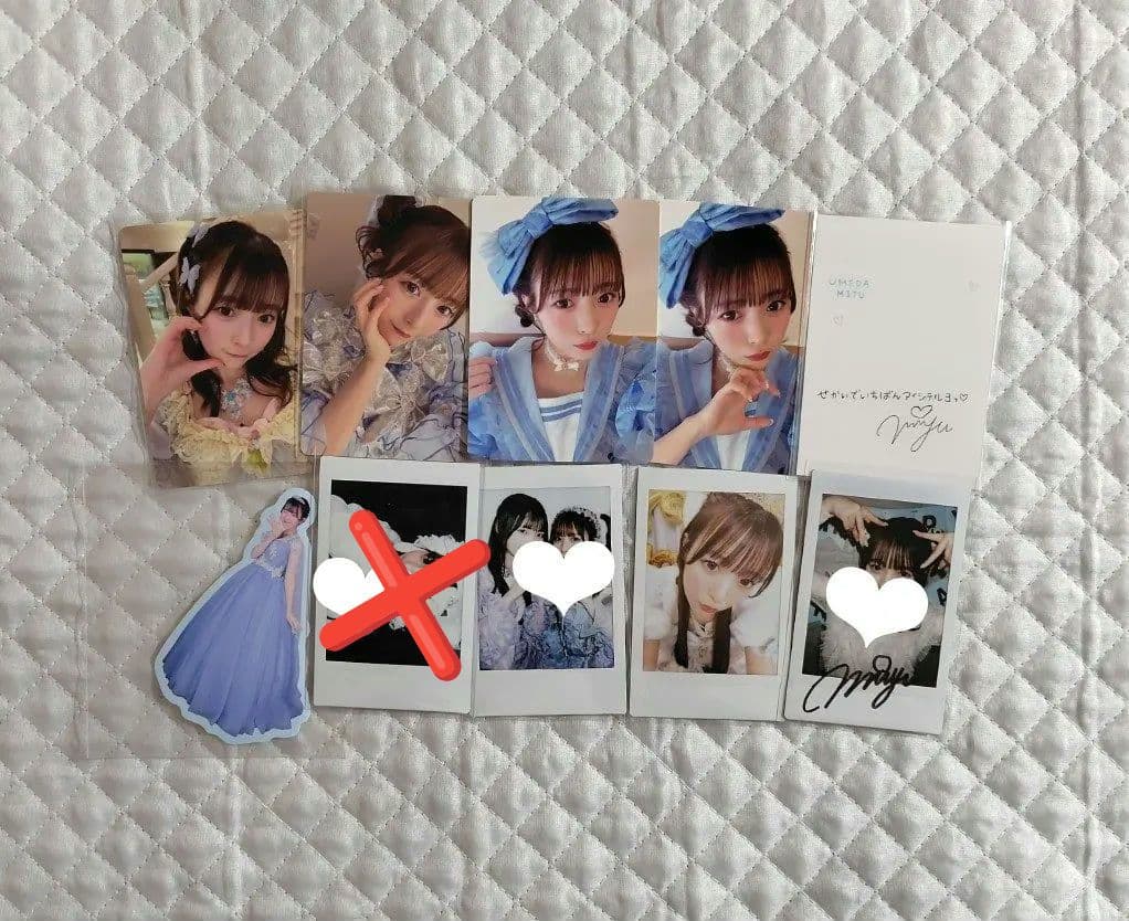 【バラ売り可】きゅーすと 梅田みゆ トレカ 生誕 チェキ ペアチェキ セット