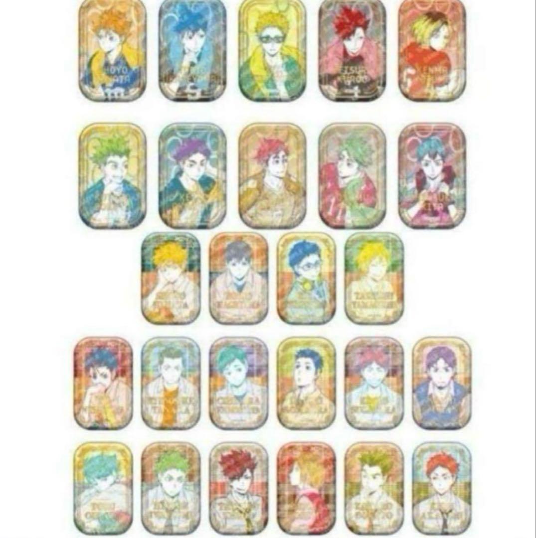 ハイキュー！！スクエア缶バッジ 第1弾 第2弾 セット