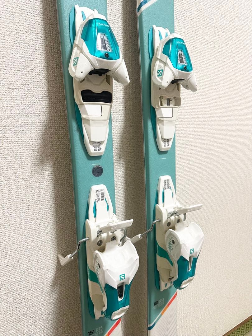SALOMON サロモン LONI 151cmレディース スキー　ケース付き