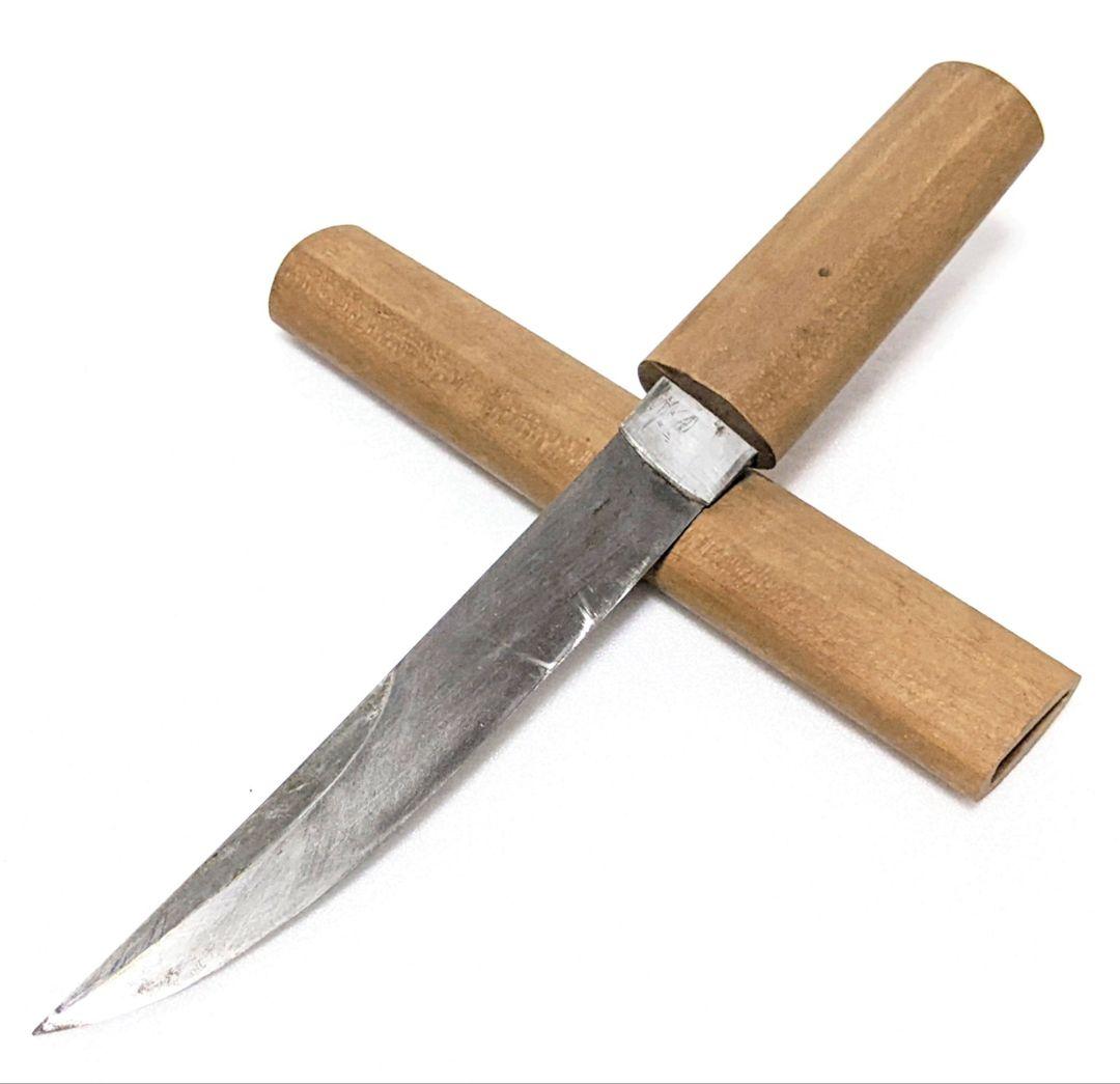 【小刀・短刀】残欠刀 残欠造 工作用ナイフ 和式ナイフ④【合法サイズ・確認済み】