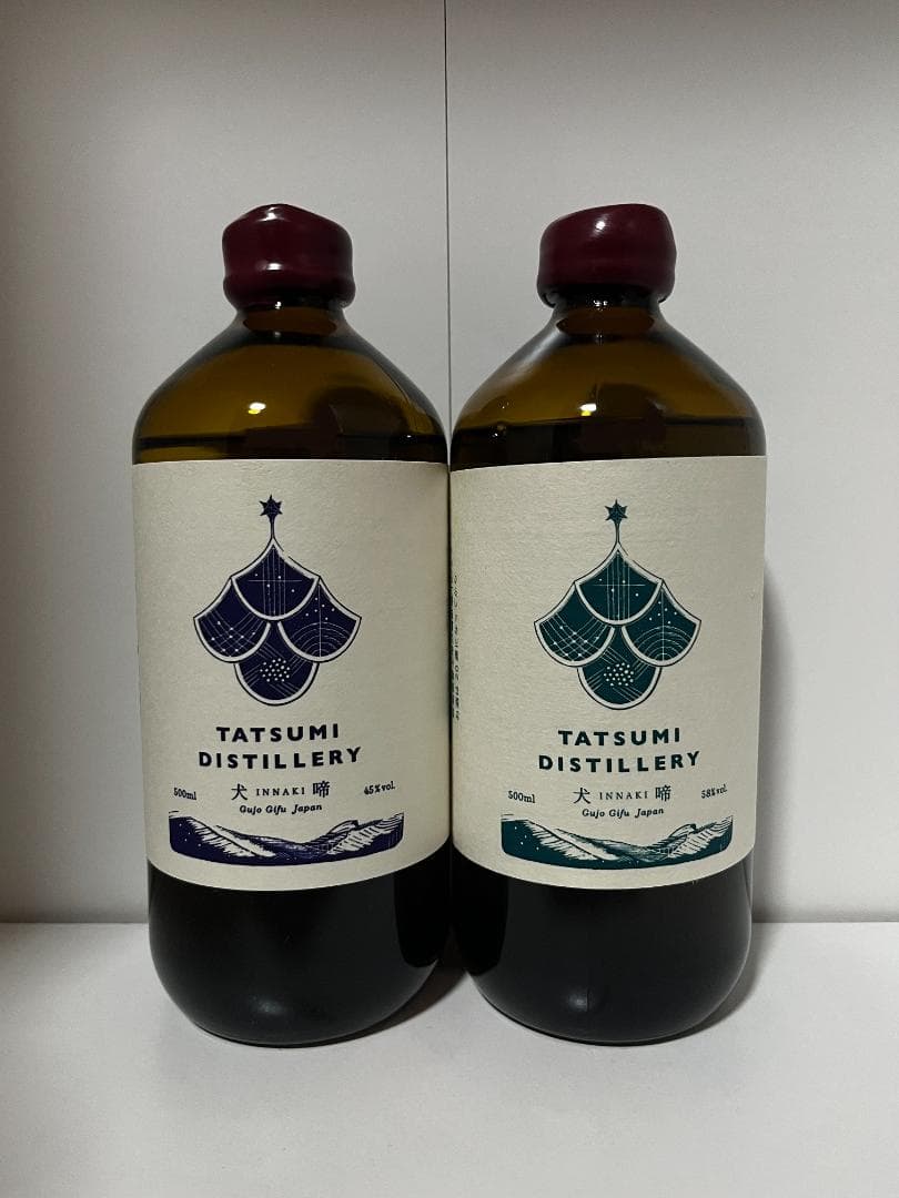 【辰巳蒸留所】犬啼 ジン・アブサン 2本セット