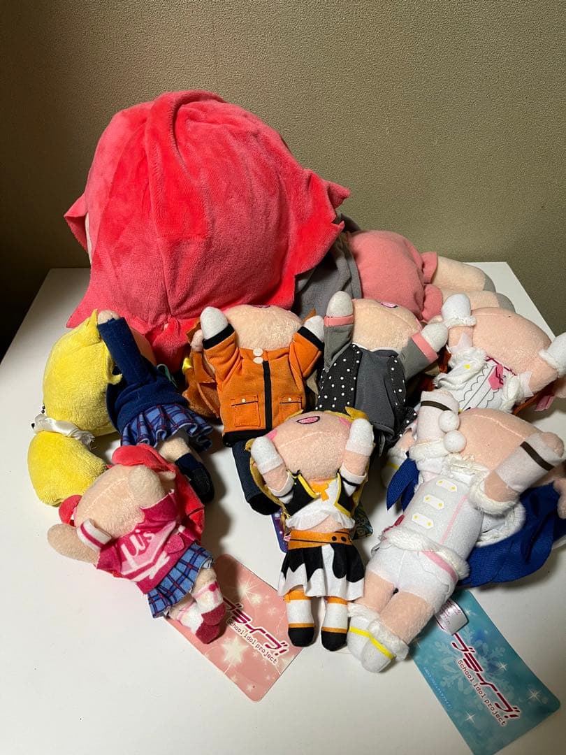 ラブライブ μ's 寝そべりぬいぐるみ 8人