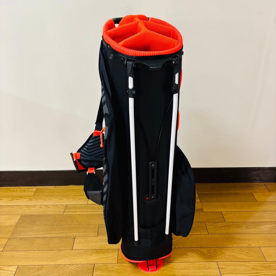 【美品】アディダスキャディバッグ スタンド式送料込み　6分割