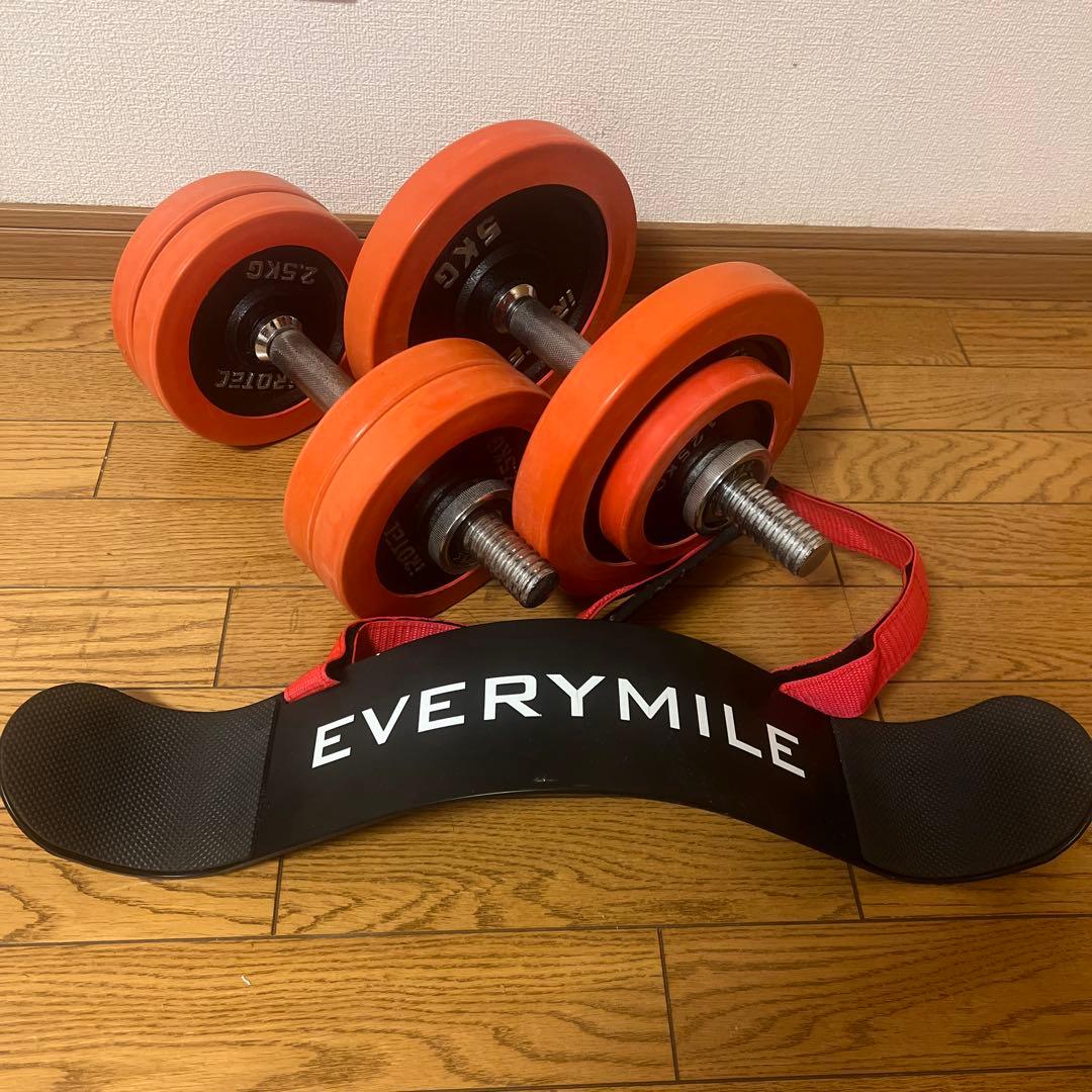 IROTEC ラバー ダンベル EVERYMILE アームカールプレート
