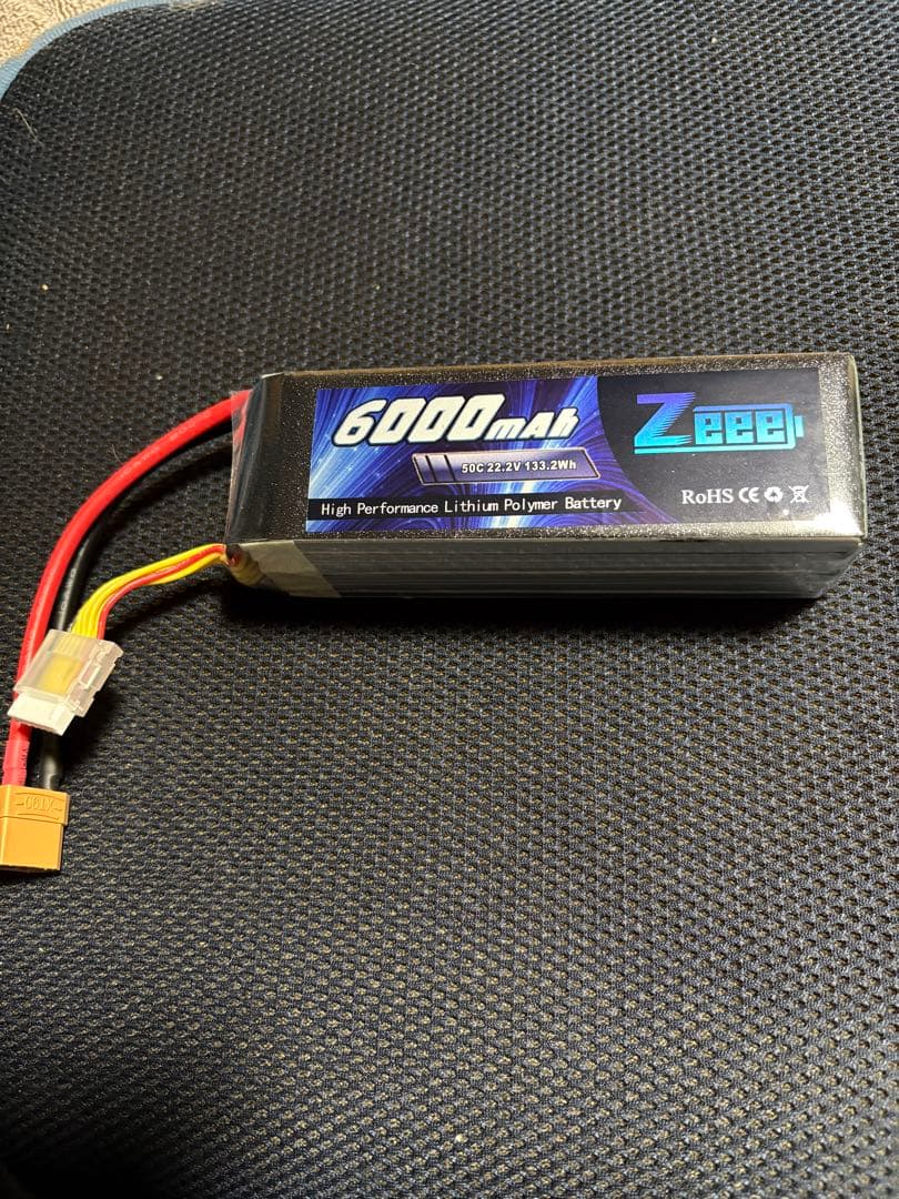 6000mAh リチウムポリマーバッテリー