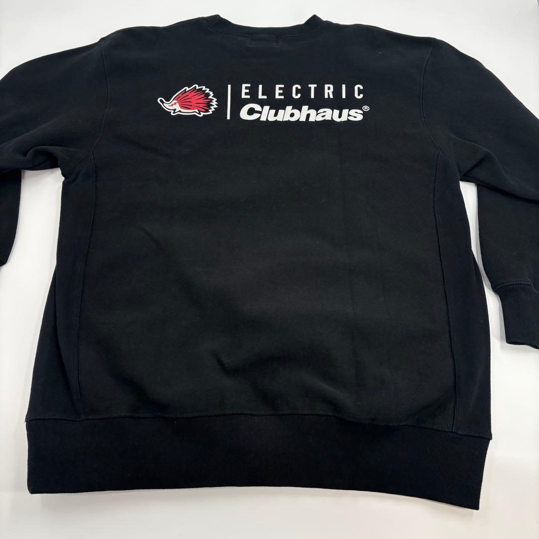 美品　ELECTRIC Clubhaus ゴルフトレーナー 黒XL 754