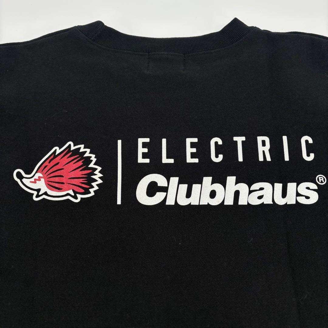 美品　ELECTRIC Clubhaus ゴルフトレーナー 黒XL 754