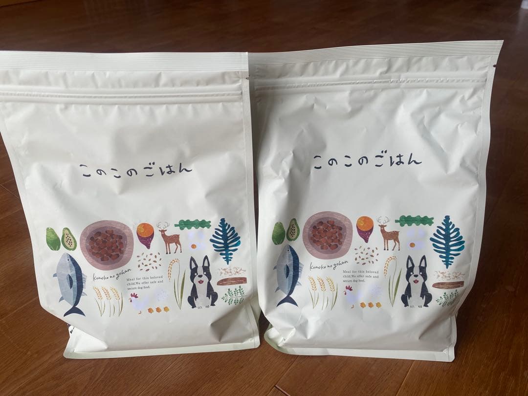 このこのごはん ドッグフード　小型犬用　1kg x 2 個