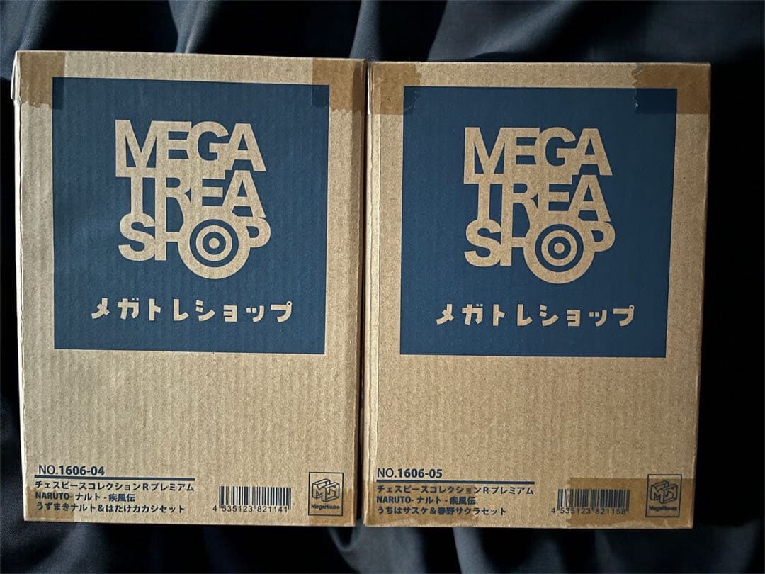 NARUTO チェスピースコレクション ナルト＆カカシ サスケ＆サクラ