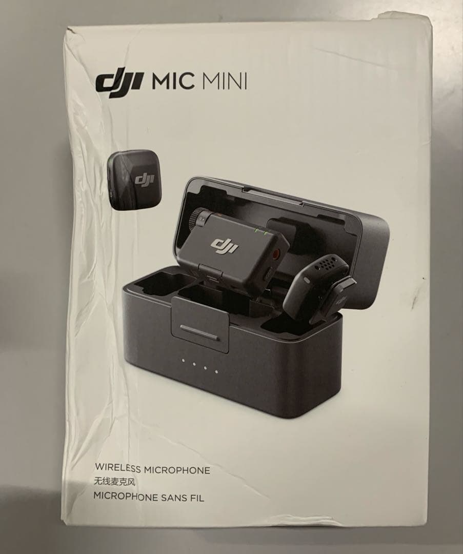 新品　DJI Mic Mini（2 TX + 1 RX + 充電ケース）