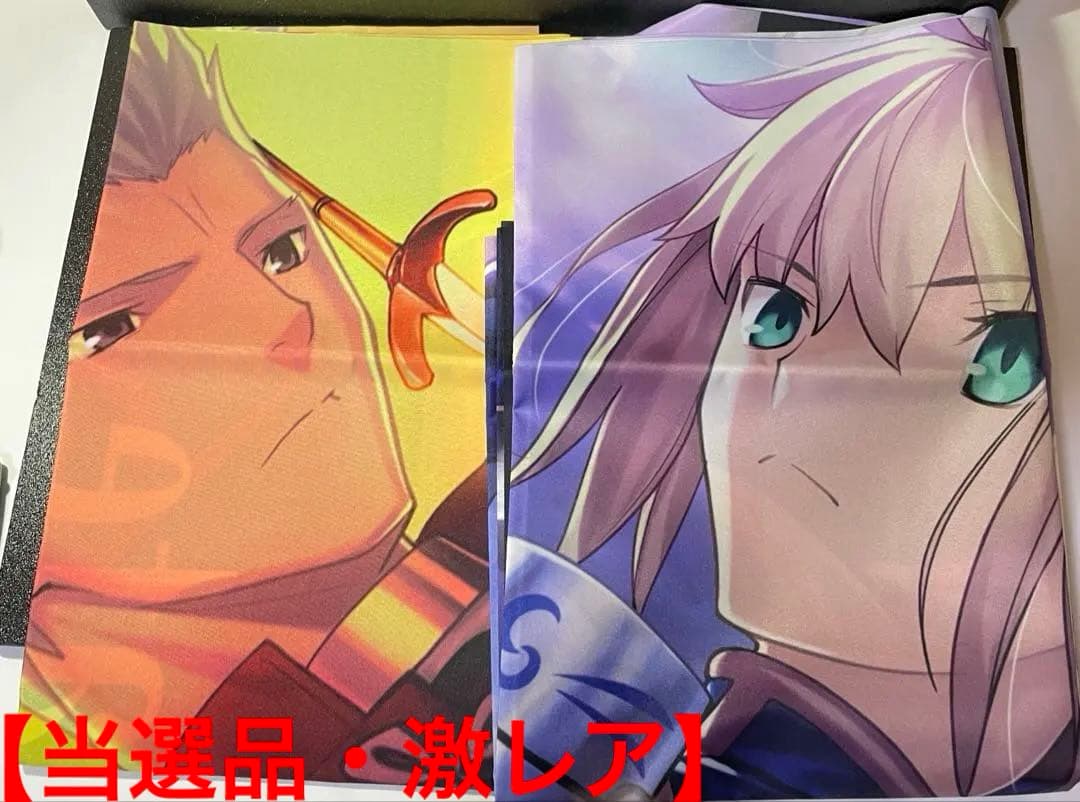 ✨【当選品】【超特大布ポスター】 Fate特製フラッグアーチャー＆セイバー ✨