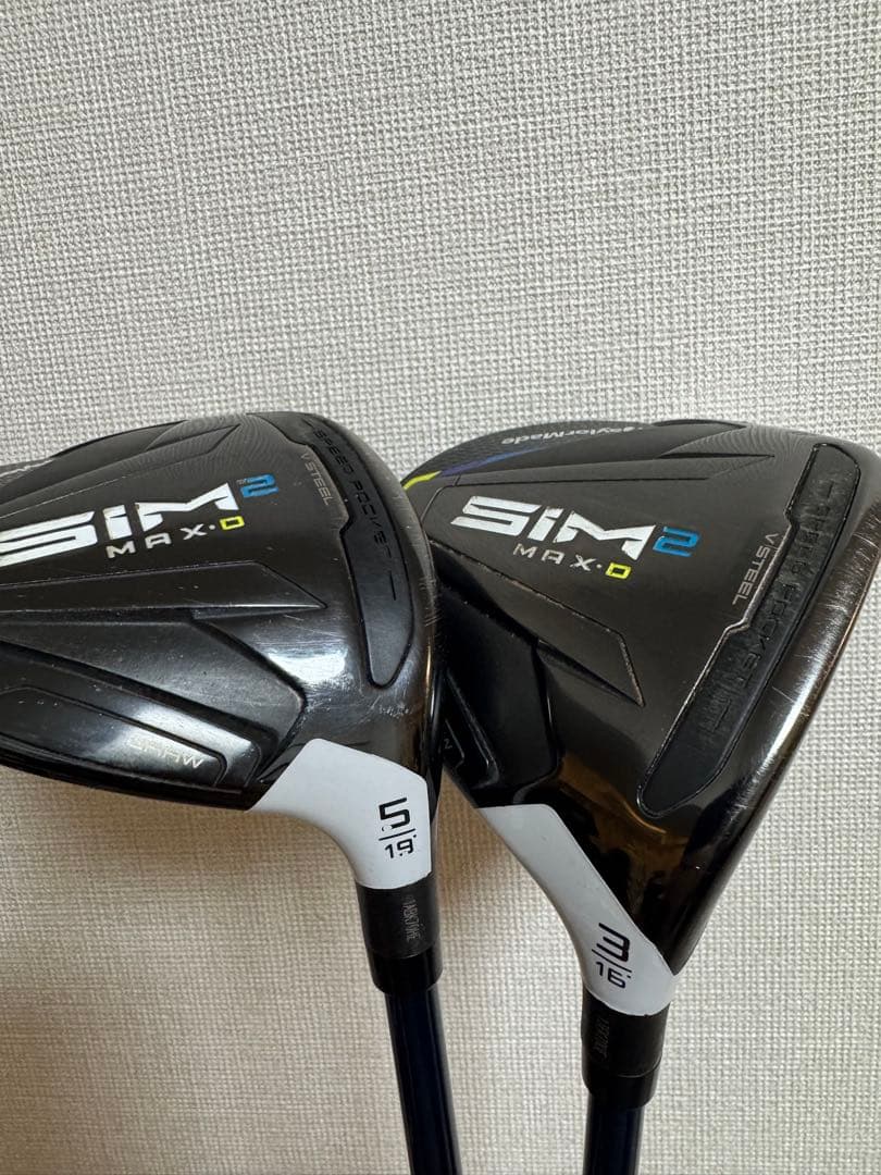TaylorMade SIM2 MAX-D 3番/5番FWセット TENSEI