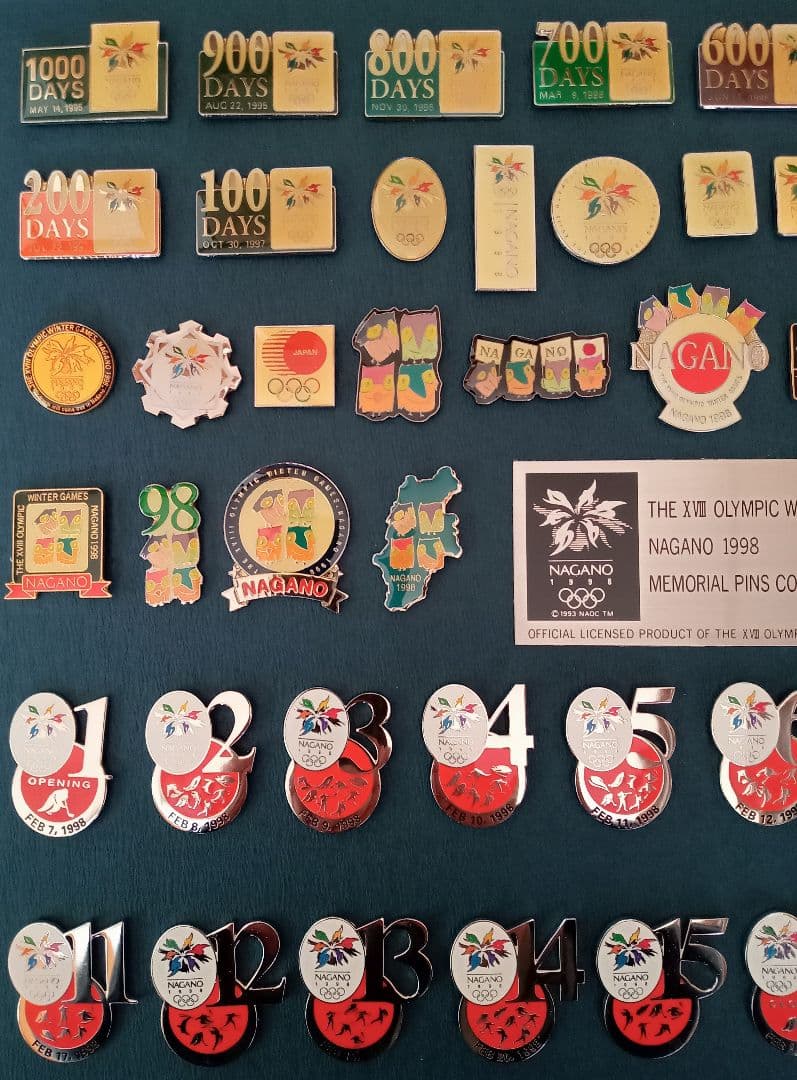 長野オリンピック メモリアルピンバッチ　コレクション