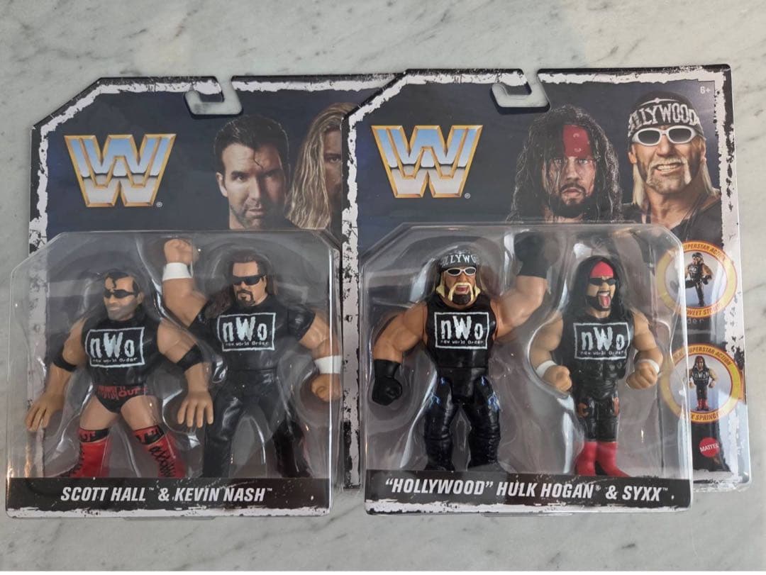 WWE WCW nWo マテル ハズブロ ハルク ホーガン プロレス フィギュア