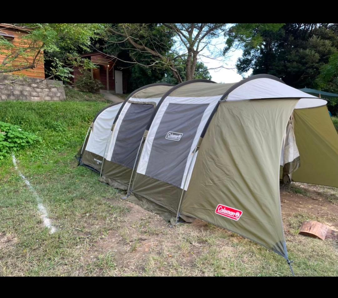Coleman 2ルームドームテント オリーブサンド