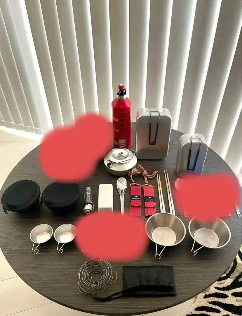 スノーピーク・トランギア 総額 約50,000円相当　スノーピーク収納バッグ付き